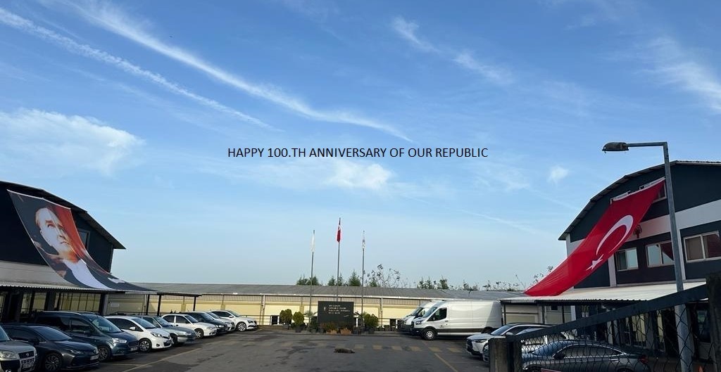 HAPPY 100TH ANNIVERSARY OF OUR REPUBLIC